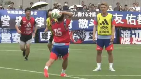 新ルール“スローイン5秒以内”の準備徹底　長友佑都「勝敗を分けると言っても過言ではない」