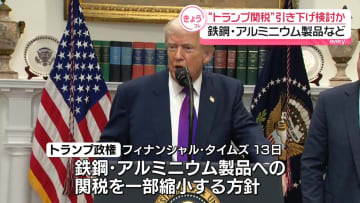 トランプ政権、鉄鋼・アルミニウム製品への関税を一部縮小の方針　フィナンシャル・タイムズ