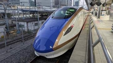 北陸新幹線「長野～富山」運転再開　一時強風影響で運転見合わせ