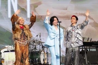 Mrs. GREEN APPLE『GOOD DAY』を披露　主催した“音楽の祭典”を盛り上げる