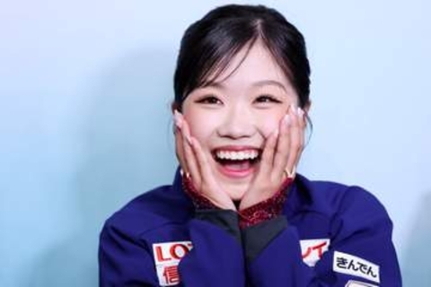 「オリンピックメダリストとしての緊張感は全く」笑顔はじける中井亜美　滑走前には“アクシデント”明かすも乗り越えパーソナルベスト・ショート1位
