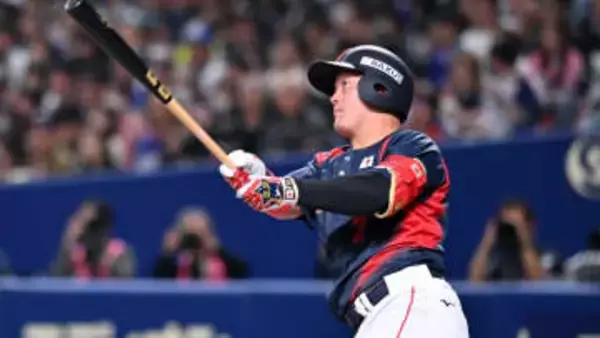 【侍ジャパン】牧秀悟が先制ソロ　昨夜の佐藤輝明に続きチームは2試合連続で初回先制弾