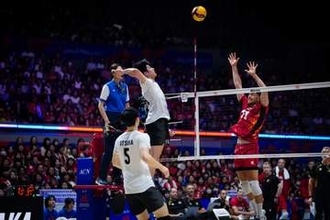 【バレー男子NL】ベルギーにストレート勝利で史上初“11連勝”　予選ラウンド1位通過！　初スタメンの甲斐優斗がチーム最多18得点の躍動