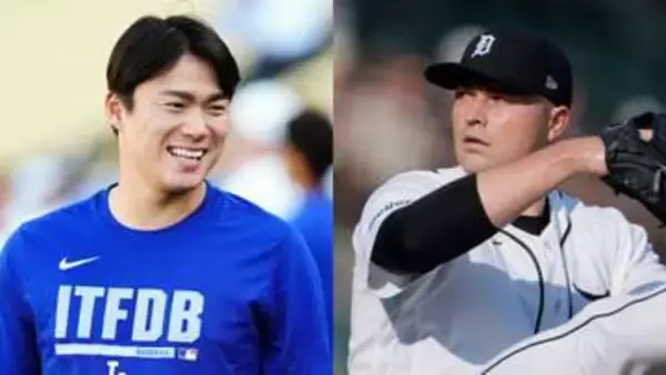 大谷翔平も山本由伸もハグで歓迎　タリク・スクーバルがドジャースに加入　山本は「やぁ、チームメート」と熱烈歓迎