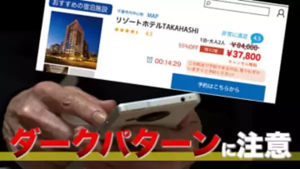 意図せず高額の商品を購入…ダークパターンに注意を　専門家に聞く　だまされないためのポイントは？