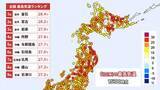 「【6日の天気】連休最終日は北日本で夏日続出　沖縄で猛烈な雨も」の画像1