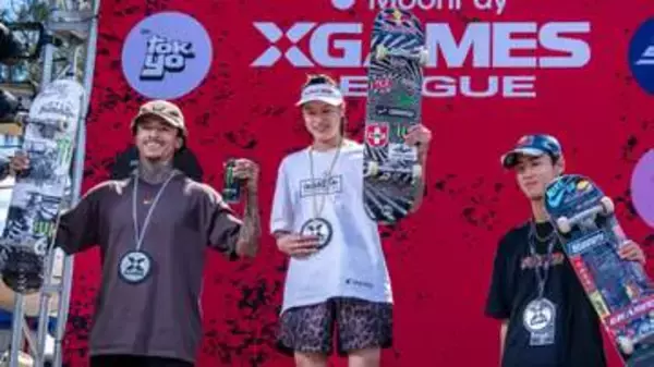 【スケボー】小野寺吟雲がXゲームズ優勝　大技成功で唯一の90点台　千葉で2週連続の優勝目指す
