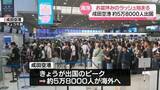 「お盆休みのラッシュ始まる　駅や空港混雑　東海道新幹線は下りのピークに」の画像1