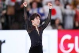 フィギュア佐藤駿　マリニンは「別の競技をしているのかなって」と苦笑い　 “衝撃演技”のあとに自己記録「メンタル面がすごい強くなった」