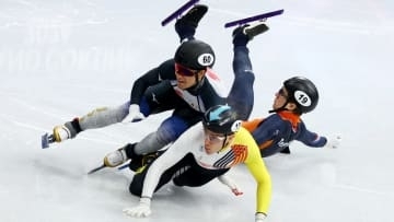 【ショートトラック】吉永一貴が転倒に巻き込まれるも準々決勝進出　宮田将吾は4位で敗退　男子500m【ミラノ・コルティナ五輪】