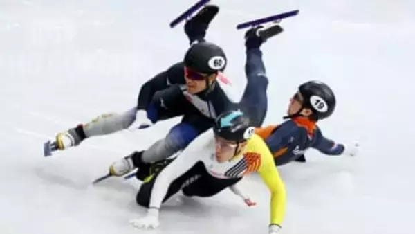 【ショートトラック】吉永一貴が転倒に巻き込まれるも準々決勝進出　宮田将吾は4位で敗退　男子500m【ミラノ・コルティナ五輪】