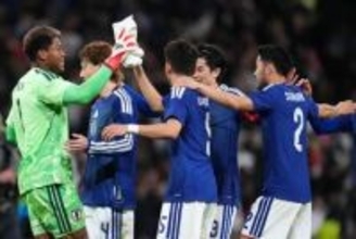 「本当にみんなが体を張った」イングランドに歴史的勝利　日本代表GK鈴木彩艶が無失点も反省