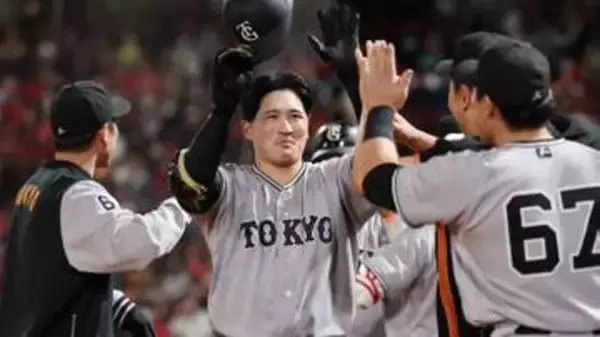 【巨人】泉口友汰「マーさんが完璧なピッチングをされていたので」好投・田中将大の負けを消す逆転2ラン