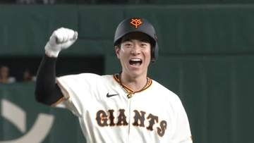 【巨人】松本剛が勝ち越しタイムリー　今季無失点のロッテ・中森俊介をとらえ7回にリード奪う
