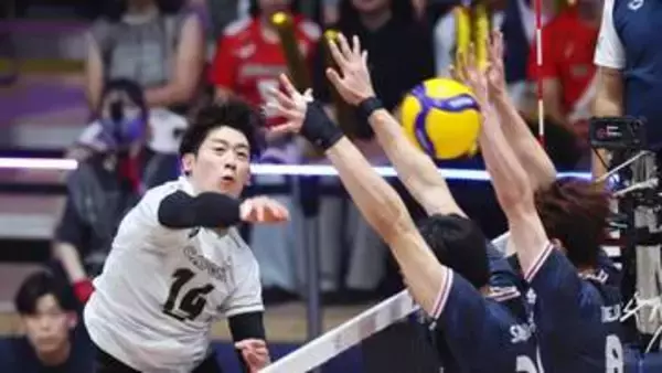 【バレー男子】日本が決勝進出　韓国に3－0ストレート勝利　ロサンゼルス五輪出場まであと1勝　決勝はイラン＜アジア選手権＞
