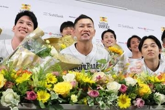 「結果が出なくても明るく接してくれた」ソフトバンク・中村晃が涙の引退会見「勝手に決断したのは少し申し訳ない」家族へ感謝の思い語る