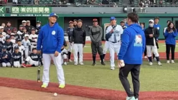 “感謝の気持ちは忘れないこと”　中田翔さんが杉谷拳士さんとトークショー　小学生時代の練習量など語る