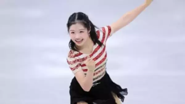 【フィギュア】自己ベストでSP1位の中井亜美「絶対に決めるぞっていう気持ちが氷に伝わった」初五輪の17歳が完璧演技