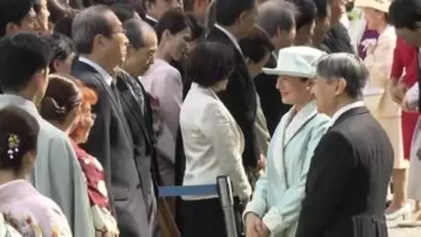 “春の園遊会”両陛下と愛子さま、各界の功労者らもてなす