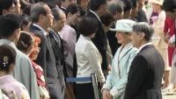 “春の園遊会”両陛下と愛子さま、各界の功労者らもてなす