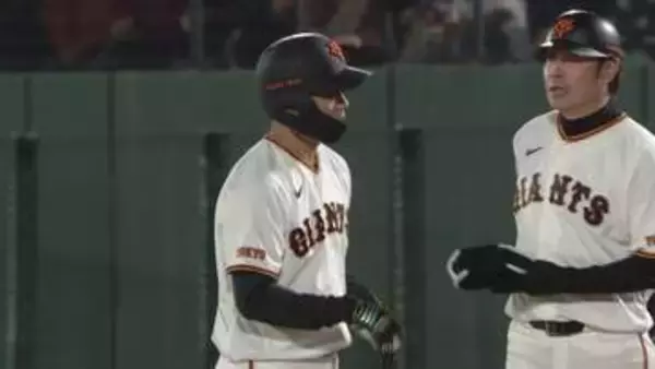 【巨人】則本昂大がバントでプロ初ヒット　前に来ていたサード横を抜けベースに当たる　プロ14年目