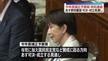 エネルギー価格高騰の対応など…今年度補正予算案、衆院本会議で可決