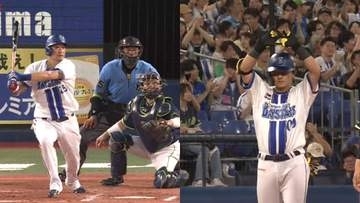 【DeNA】筒香嘉智のタイムリーで2試合連続の先制　林琢真もフェンス直撃打で続き3点のリードつくる