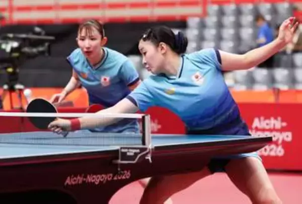 【卓球女子】ダブルス世界ランク1位張本美和・早田ひなペアがストレート勝利　準々決勝進出決定＜WTTチャイナスマッシュ＞