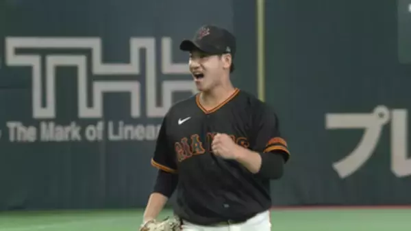 【巨人】4連勝で3位浮上　先発・井上温大が8回無失点の好投　キャベッジが先制ホームラン