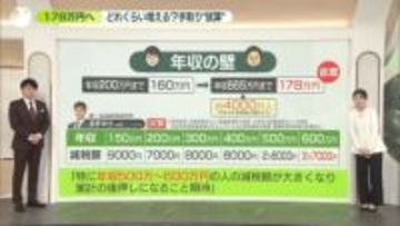 自民党の思惑は…“年収の壁”178万円へ　“試算”手取りどれくらい増える？