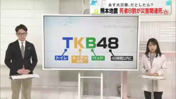 【解説】「TKB48」で避難所の二次健康被害を防ぐ、自治体の格差無くすには…【あす大災害、だとしたら？】