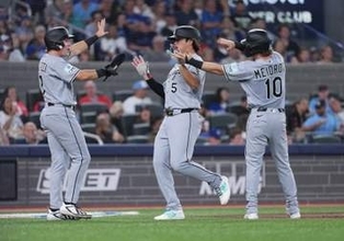 【MLB】ホワイトソックス球宴明けも変わらず打線爆発　2度も無死満塁をものにしビッグイニング　12安打12得点でブルージェイズ圧倒　村上宗隆は4打数1安打