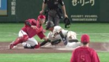 【巨人】平山功太が「神回避」で得点もたらす　盛り上がるベンチ　2回に一挙4得点