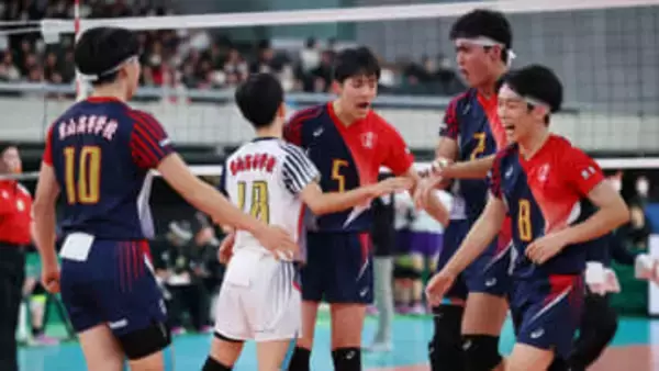 【春高バレー男子】東山が雄物川にストレートで勝利し決勝進出　敗れた雄物川は国スポのリベンジならず