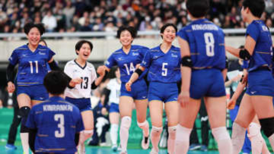 【春高バレー女子】金蘭会が7年ぶり4回目の優勝　就実にストレート勝ちでインターハイとの2冠達成