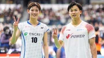 【バドミントン】田口真彩＆渡辺勇大ペアが台北オープン優勝　日本勢は沖本優大、女子ダブルスの中出すみれ＆高橋美優ペアも頂点に立つ