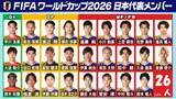 「【一覧】ワールドカップ日本代表の“背番号”発表　10番に堂安律　久保建英は8番　田中碧が7番に決定」の画像1