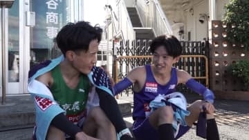 「お互い戻ってきたね」前田和摩と吉岡大翔　“2区”を戦い抜いた3年生エースたち　2人そろって「楽しかった」【箱根駅伝】