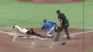 【巨人】逆転勝利で5連勝　平山功太が内野ゴロで本塁突入・気迫のヘッスラで勝ち越し点奪う