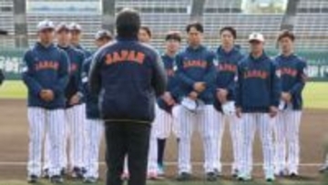 松井秀喜＆ダルとの初対面に侍戦士も“少年の顔”チラリ　ダルビッシュは投手陣に驚き「日本にいた時とはレベルが違う」