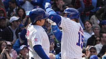 カブス・鈴木誠也は2四死球で4連勝貢献　フルカウントから際どいボール見極めつなぐ　直後に味方が決勝弾