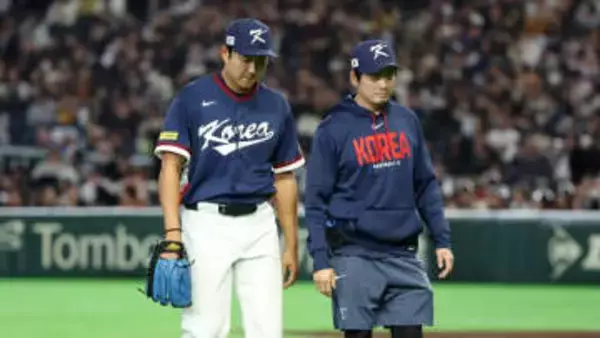 大逆転突破を目指す韓国　先発左腕は「左ひじに違和感」　アクシデントも41歳ベテランが2回無失点
