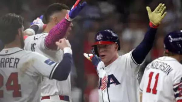 【WBC】アメリカのPCAことピート・クロウ＝アームストロングが2打席連続弾　9回に2点差に迫る