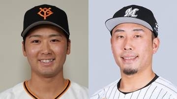 【プロ野球】「損保ジャパン HIKESHI賞」は巨人・船迫大雅とロッテ・八木彬が受賞