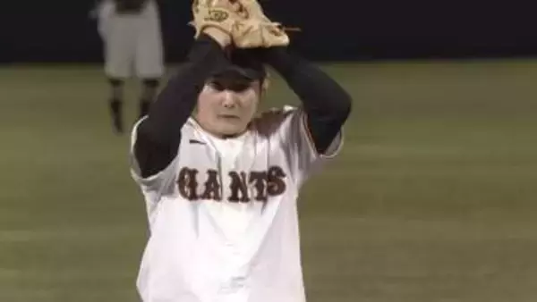 【巨人】竹丸和幸が自己最多の10奪三振　初の屋外球場で小雨に風吹く中で自身の投球貫き勝利投手の権利を持って降板