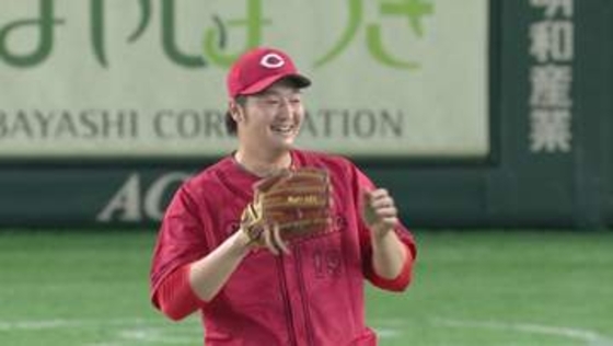 【広島】今季1勝目の床田寛樹「めちゃくちゃ痛かった」打球直撃のアクシデントも“気合”で乗り切り8回1失点