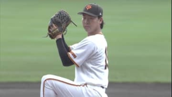 【巨人】山﨑伊織はOP戦初戦で「2回無失点」力強い投球で開幕に向けアピール