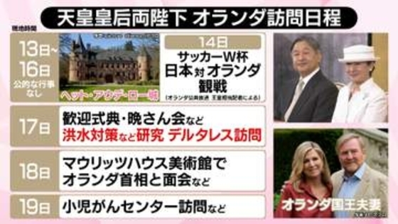 オランダ王室と皇室の絆とは　天皇皇后両陛下、13日からオランダとベルギーを公式訪問【#みんなのギモン】