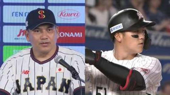 【侍ジャパン】オーバーエージ枠の3選手は「来年のプレミアに必要な選手」　初代表の山口航輝は「井口監督とまた一緒に野球ができることが嬉しい」