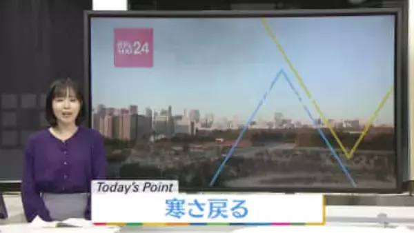 【天気】日本海側から寒さ戻る　箱根や東京でも積雪の可能性
